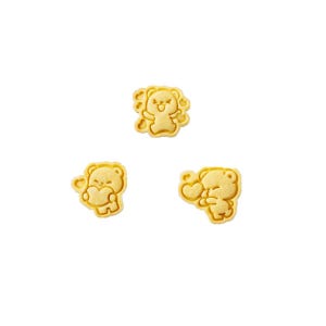 3 conjuntos de moldes para biscoitos em formato de urso, cortadores de biscoitos, gravadores de biscoitos, prensas para biscoitos, carimbos para biscoitos, cortadores de biscoitos, aniversários, dia dos namorados