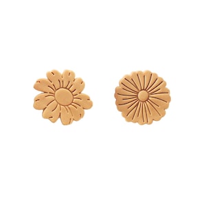 Daisy Corn Poppy Cookie Mold, Cookie Cutter, Cookie Embosser, Cookie Press, Cookie Stamp, Biscuit Cutter, Biscuit Mold, Flower Cookie Cutter