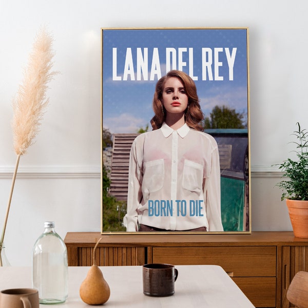 BORN TO DIE Album Cover Poster, Lana Del Rey Poster Created by ai [Digital] Lana Del Rey Lipstick, Lana Del Rey png, Lana Del Rey Wall Art