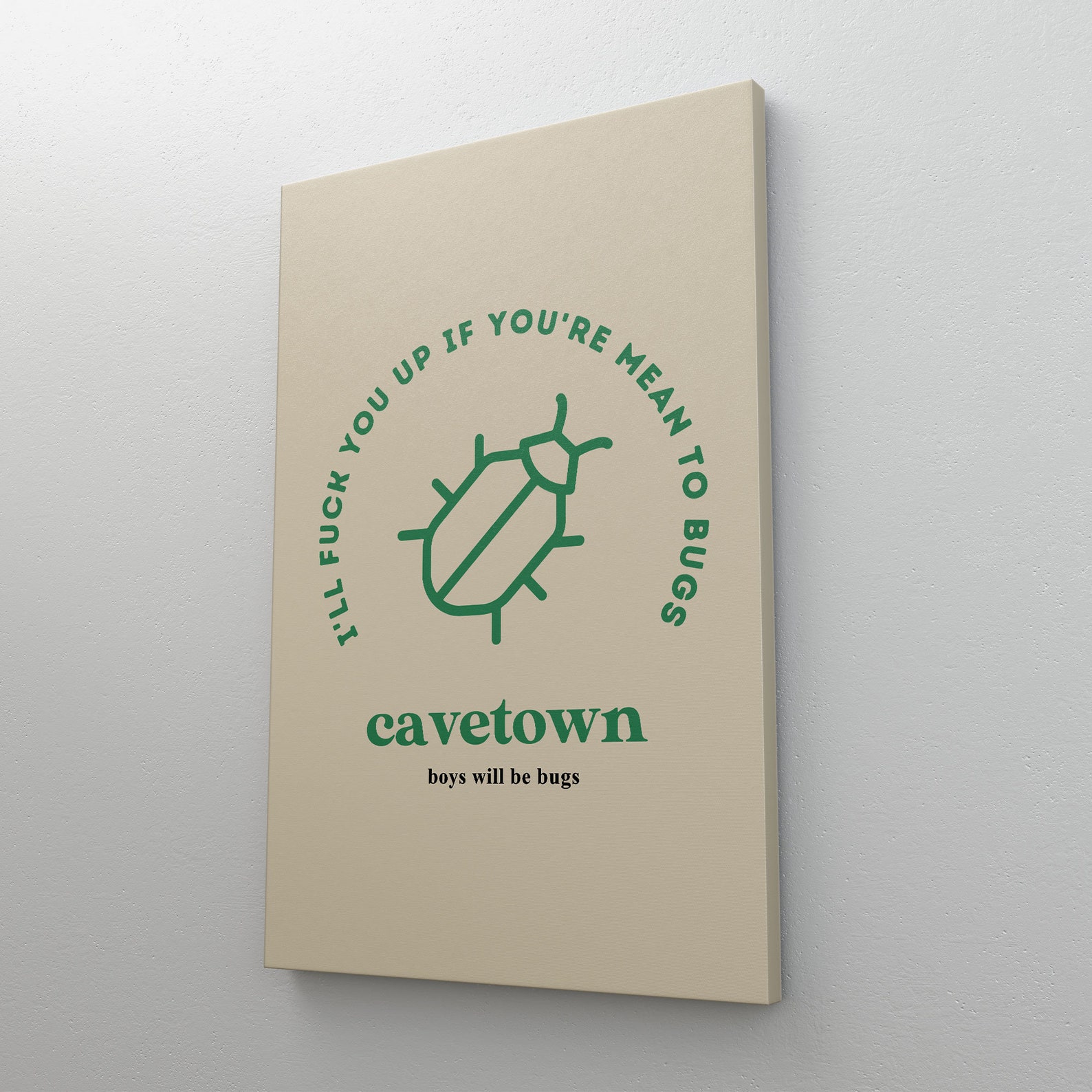Cavetown Boys Will Be Bugs Lyrics Poster Animal Kingdom Etsy