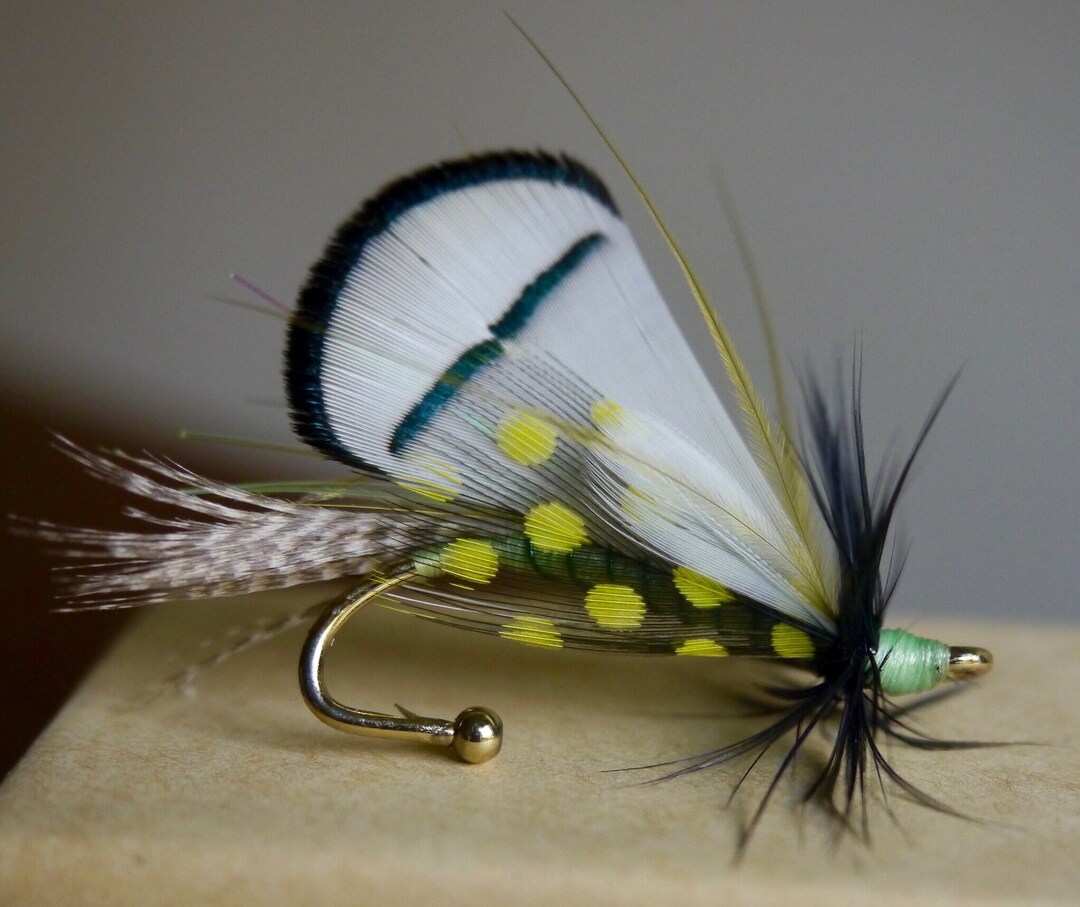 Fly Fishing Brooch Lapel Pin Boutonniere Gold Hook Etsy