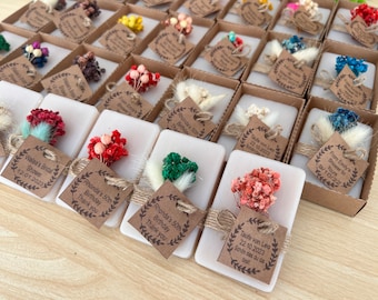 30 PCS Wedding Soap Favors for Guests • Bridal Shower Favors • Handmade Soap Favors • Unique Gifts for Guests • Personalized Scented Soaps