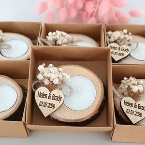 Personalized Candle Wedding Favors , Rustic Wedding Favors , Wedding Favors for Mass Guests, Wedding Favors for Guests, Bridal Shower Favors