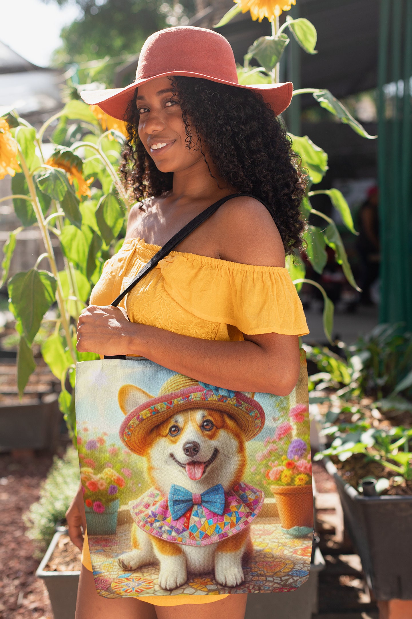 Sac Fourre-tout Esthétique En Toile Pour Femme - Sac De Courses De