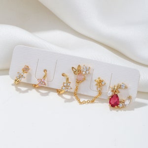 BLACK & BLOOM - Lune Earrings - For Sale main image 1