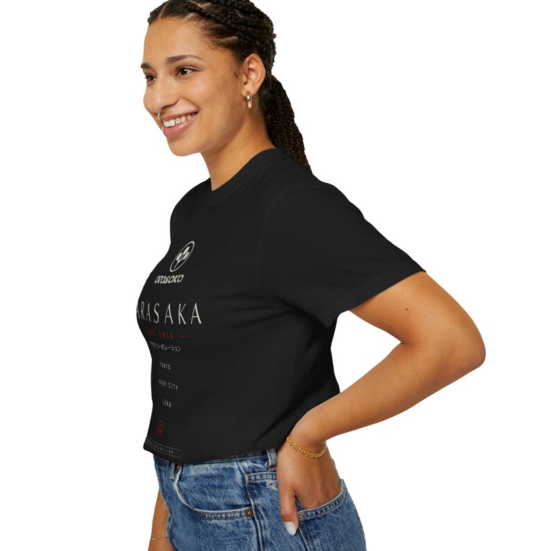 Cyberpunk 2077 Arasaka Heritage Collection T-Shirt | Luxury Gaming Shirt | Black Streetwear Tee | Gift For Him image 12