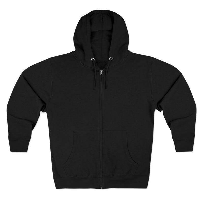 Sudadera con capucha y cremallera Cyberpunk 2077 I Like Supreme para hombre / Sudadera vintage de estilo urbano / Sudadera con capucha con estampado de Night City Gaming en la espalda / Regalo para él imagen 2