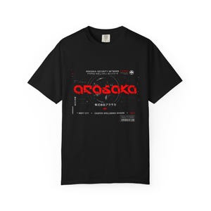 Cyberpunk 2077 Arasaka Corporation Graphic T-Shirt | Night City Gaming Shirt | Sci-Fi Futuristic Dystopian Tee | Gift For Him image 4