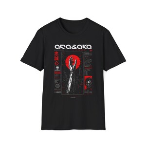 Cyberpunk 2077 Arasaka Futuristic T-Shirt | Dystopian Techwear Graphic Tee | Sci-Fi Gaming Shirt | Gift For Him image 4