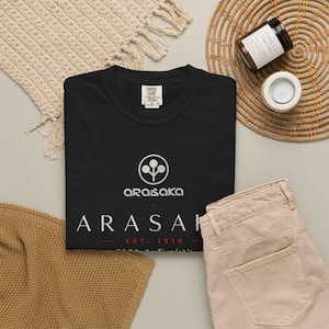 Cyberpunk 2077 Arasaka Heritage Collection T-Shirt | Luxury Gaming Shirt | Black Streetwear Tee | Gift For Him image 15
