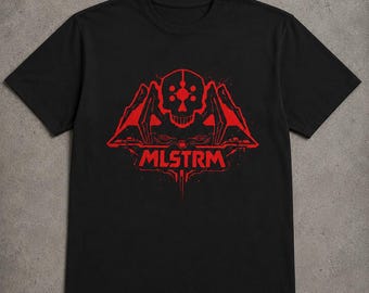 Cyberpunk 2077 Maelstrom Gang Emblem Graphic T-Shirt | Men's Streetwear Shirt | Techwear Punk Gamer Tee | Gift For Him