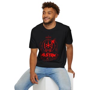 Cyberpunk 2077 MLSTRM Gang Graphic T-Shirt | Men's Punk Streetwear Tee | Night City Gaming Shirt | Gift For Him image 18