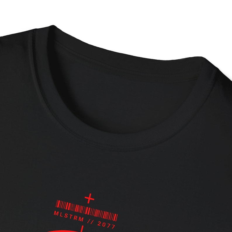 Cyberpunk 2077 MLSTRM Gang Graphic T-Shirt | Men's Punk Streetwear Tee | Night City Gaming Shirt | Gift For Him image 9