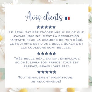 Guirlande marguerite chambre d'enfant suspension murale dekoration d'intérieur fleur blanche en feutrine idé déco florale salle de jeux bild 6