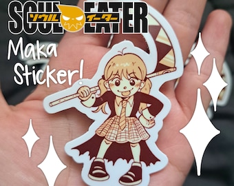 Naklejka wycinana Maka Albarn Soul Eater