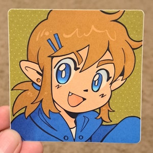 Breath of the Wild Link Sticker (Legend of Zelda)