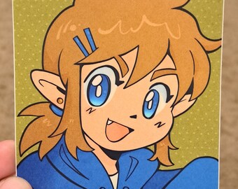 Breath of the Wild-linksticker (Legend of Zelda)