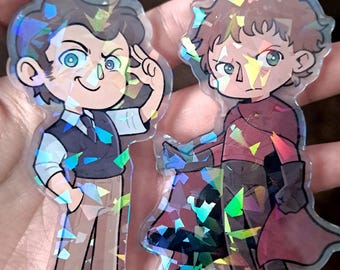 X-Men Cherik Keychains (Magneto & Professor X, Erik and Charles)