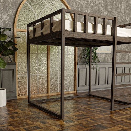 Queen Loft Bed Plans Etsy