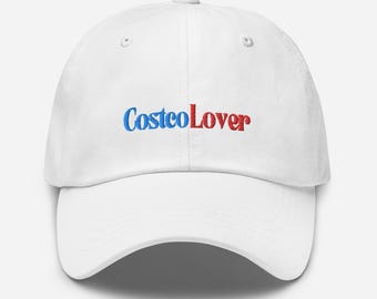 Costco Lover Embroidered Dad Hat, Cotton Twill Baseball Cap