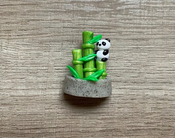 Panda refrigerator magnet