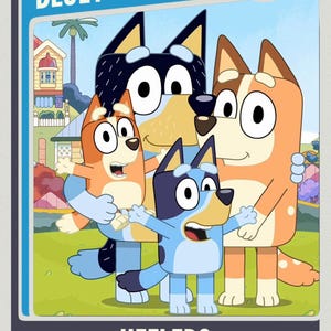 Bluey Trading Card