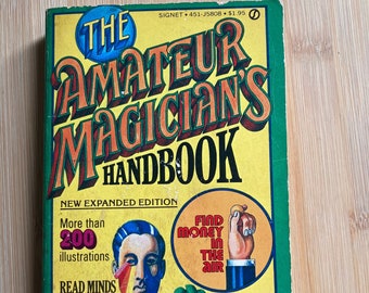 70s magic book / Amateur Magician's Handbook by Henry Hay / vintage magic