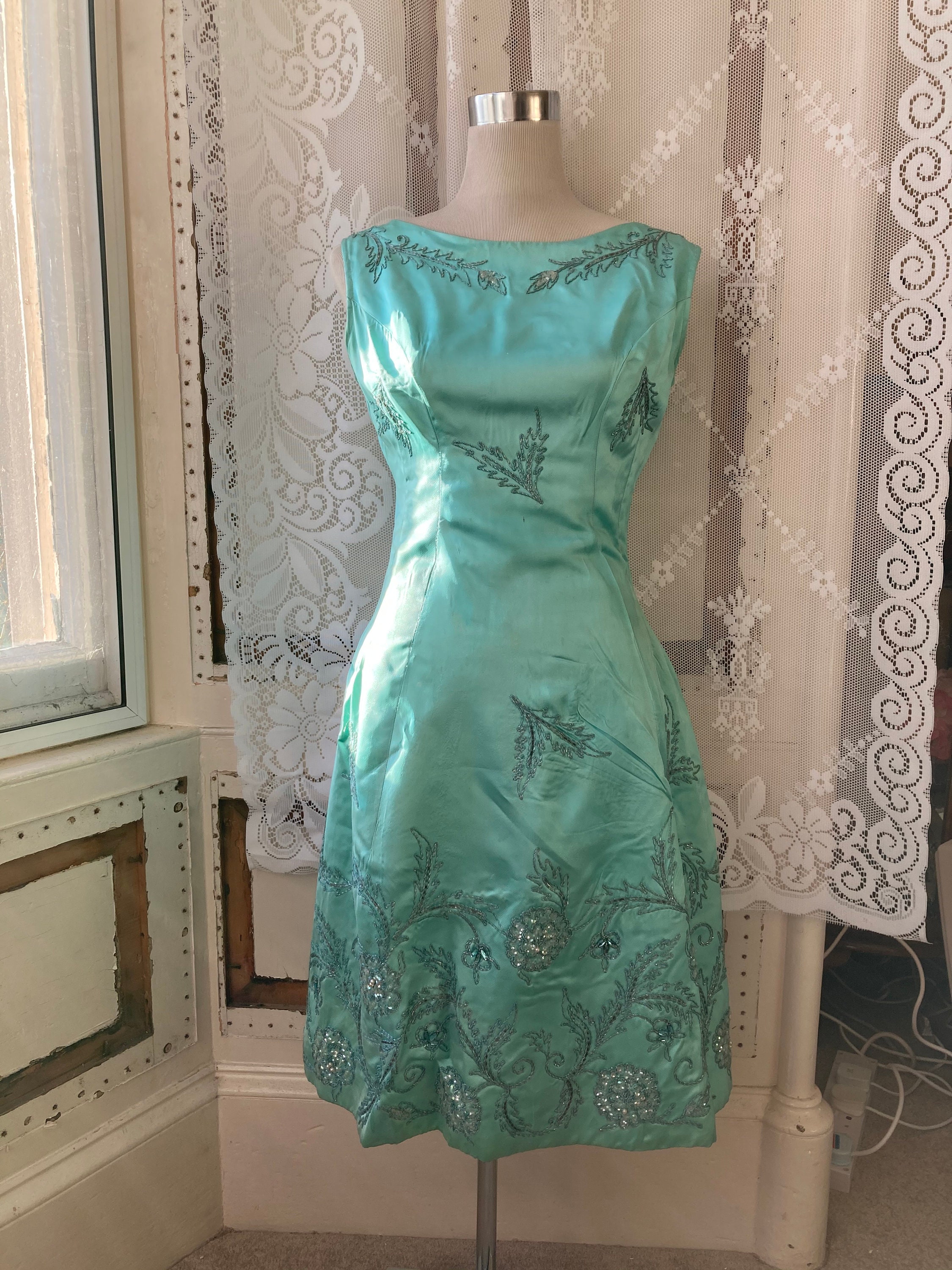 princess polly baby blue dress Vintage Betty Draper Black Dress 12 Mad Men Ruffle 1960's Tamaras Bow Union  Made