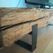 Reclaimed Wood Beam Tv Board Oak Beam Lowboard Sideboard Bench Wooden Bench 
