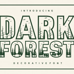 Dark Forest font