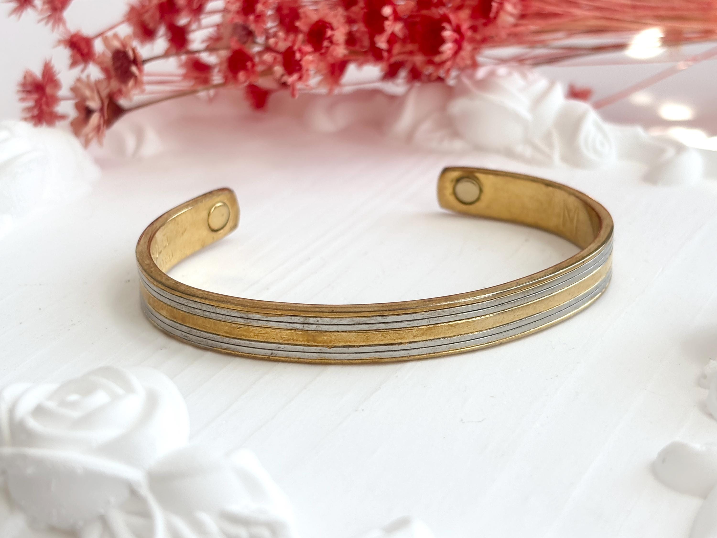 24K gold electroplated bangle バックル バングル 24K gold electroplated bangle バックル バングルセール ア