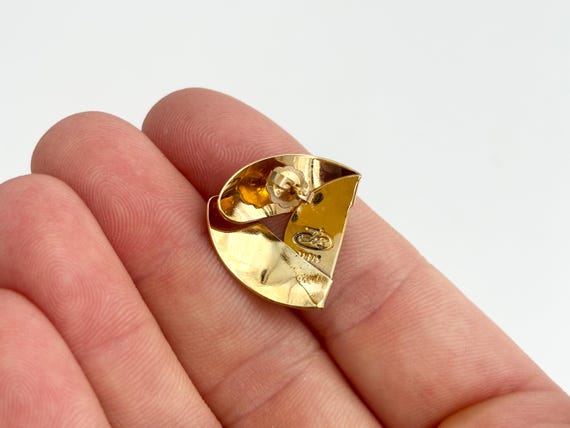 Sandra Baker Modernist Triangular Shaped Freeform… - image 6