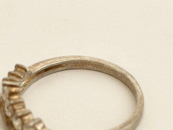 Stackable Chevron | V Shaped Minimalist Wedding B… - image 7