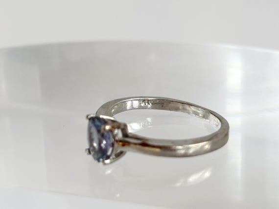 Alexandrite Gemstone Oval Solitaire Sterling Silv… - image 8