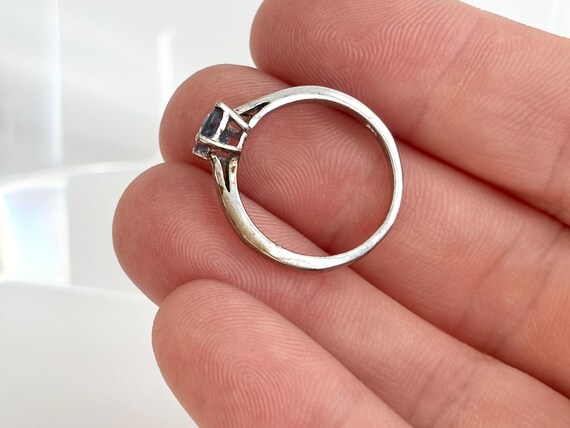 Alexandrite Gemstone Oval Solitaire Sterling Silv… - image 10