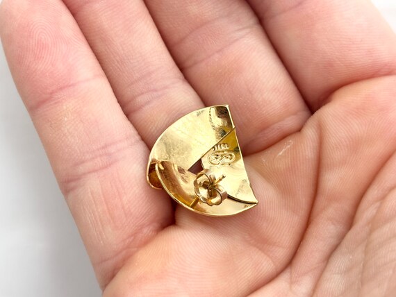 Sandra Baker Modernist Triangular Shaped Freeform… - image 7