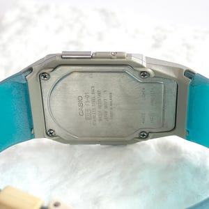 RARE Casio FS-01 2321 PELA Series Blue Film Illuminator Analog / Digital Dual Time Japanese Retro 90's Film Watch image 7