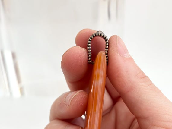 Carnelian Agate Stone Rectangular Geometric Shape… - image 12