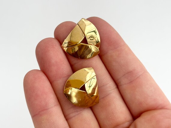 Sandra Baker Modernist Triangular Shaped Freeform… - image 5