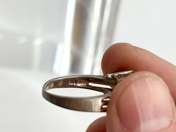 Pink Quartz Multi Gemstone Split Split 925 Sterli… - image 15