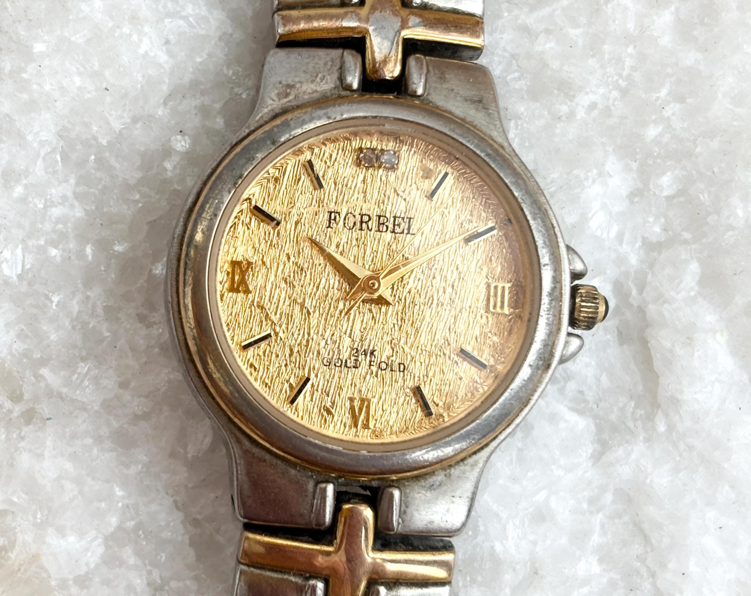 Forbel 24K ゴールド フォイル デュアル デュアル トーン スイス製