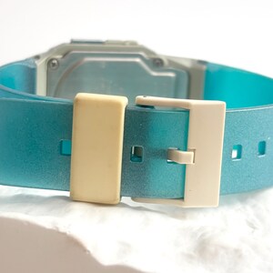 RARE Casio FS-01 2321 PELA Series Blue Film Illuminator Analog / Digital Dual Time Japanese Retro 90's Film Watch image 15