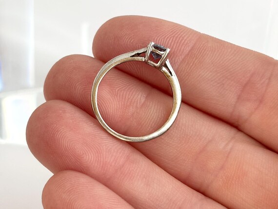 Alexandrite Gemstone Oval Solitaire Sterling Silv… - image 9