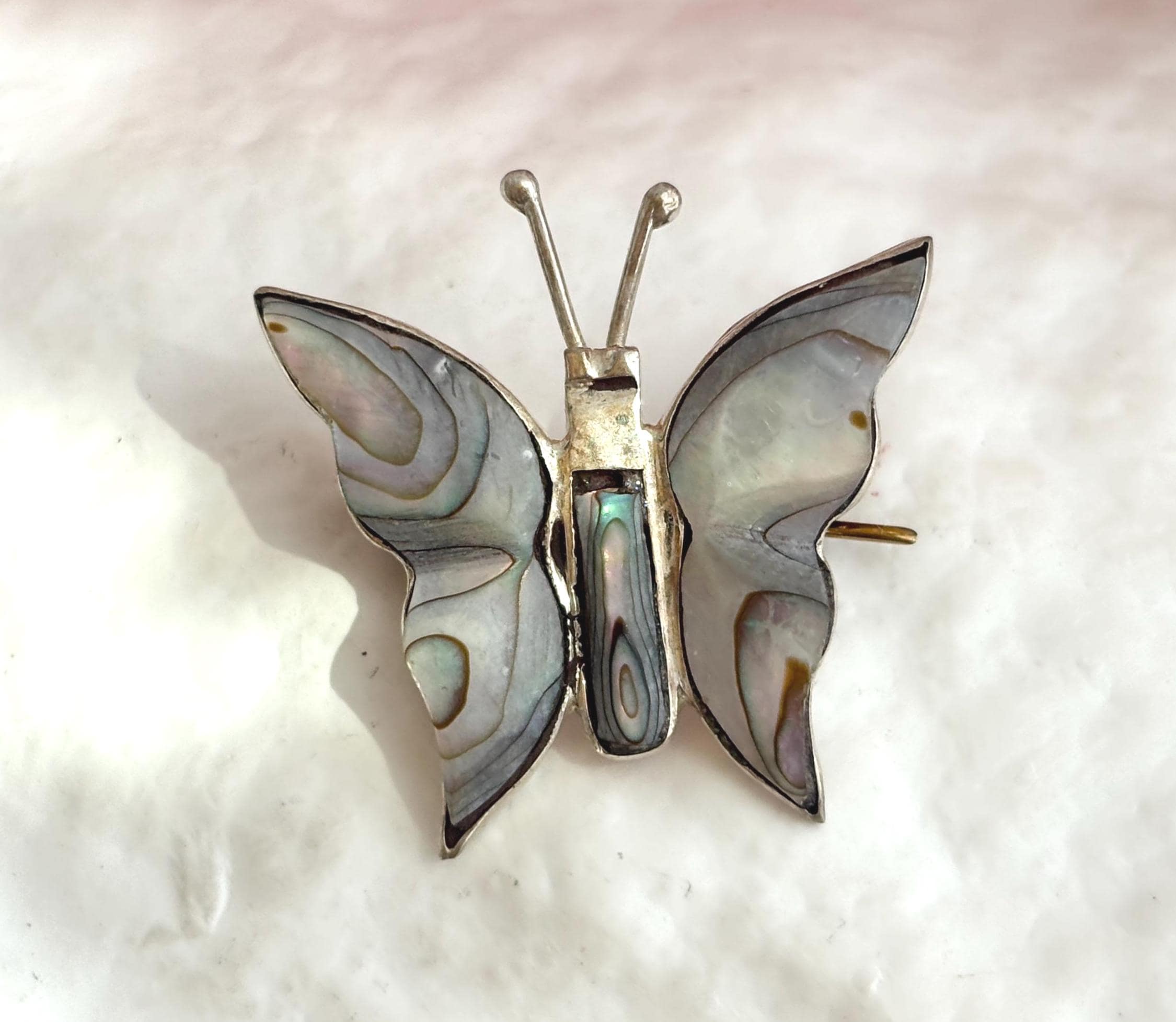 27157✨NAVAJOナバホ Do ALY シルバー バタフライ 蝶 ブローチ Navajo Silver Butterfly Brooch - Etsy