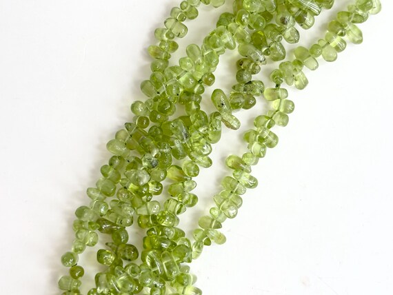 Peridot Multi Gemstone Gemstone Multi Strand Vint… - image 6