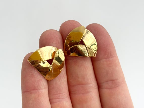 Sandra Baker Modernist Triangular Shaped Freeform… - image 4