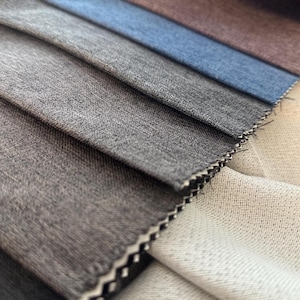 Custom Size Blackout Linen Curtains for Bedroom, Living Room | Extra Wide Luxury Drapes | Grommet & Rod Pocket Options