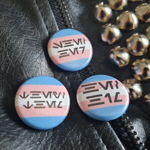 Star Wars Trans Pride Pinback Buttons