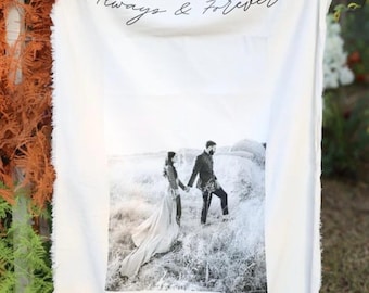 DELIVERED DUTY PAID* Valentines Day Gift, Personalised Valentine’s Day Sign, Custom Linen Sign, Fabric Sign, Custom Linen Couple Signs