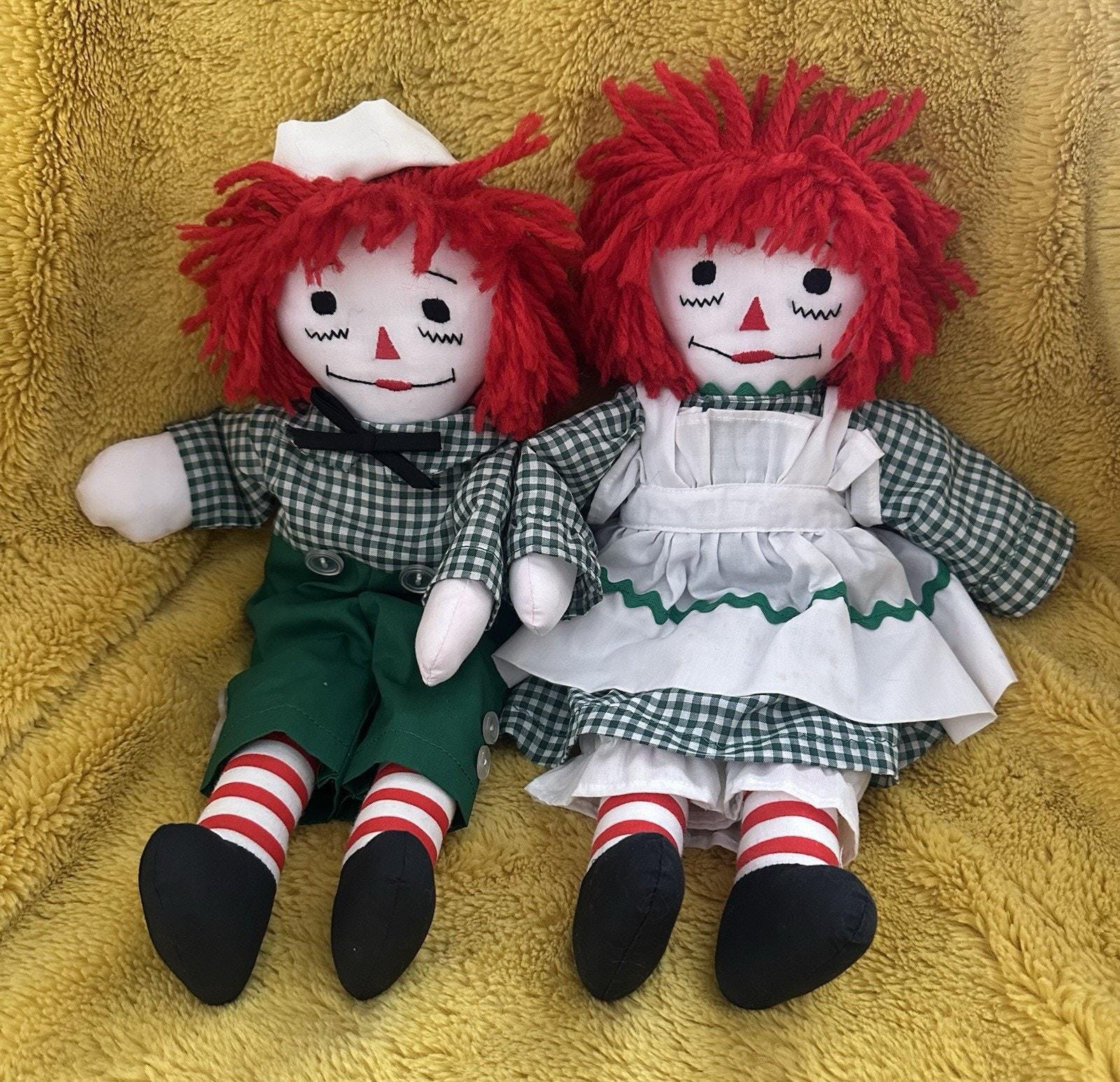 Raggedy ann doll vintage - Etsy 日本